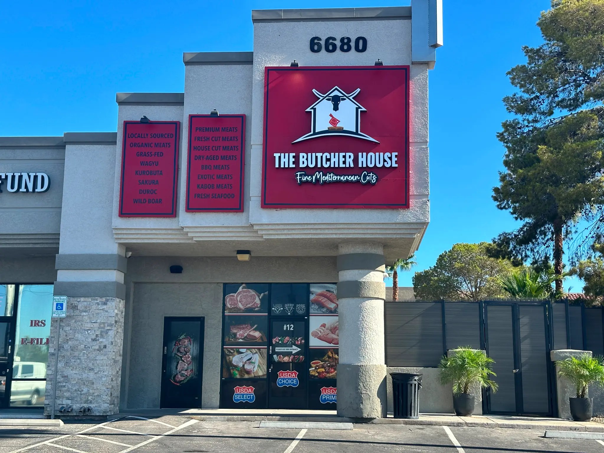 The Butcher House storefront in Las Vegas