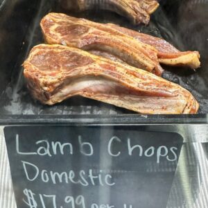 Lamb Chops Domestic