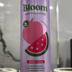 Bloom sparkling energy watermelon