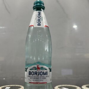 Borjomi Sparkling Mineral Water — 0.5L Bottle