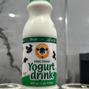 Yougurt drink mint flavor